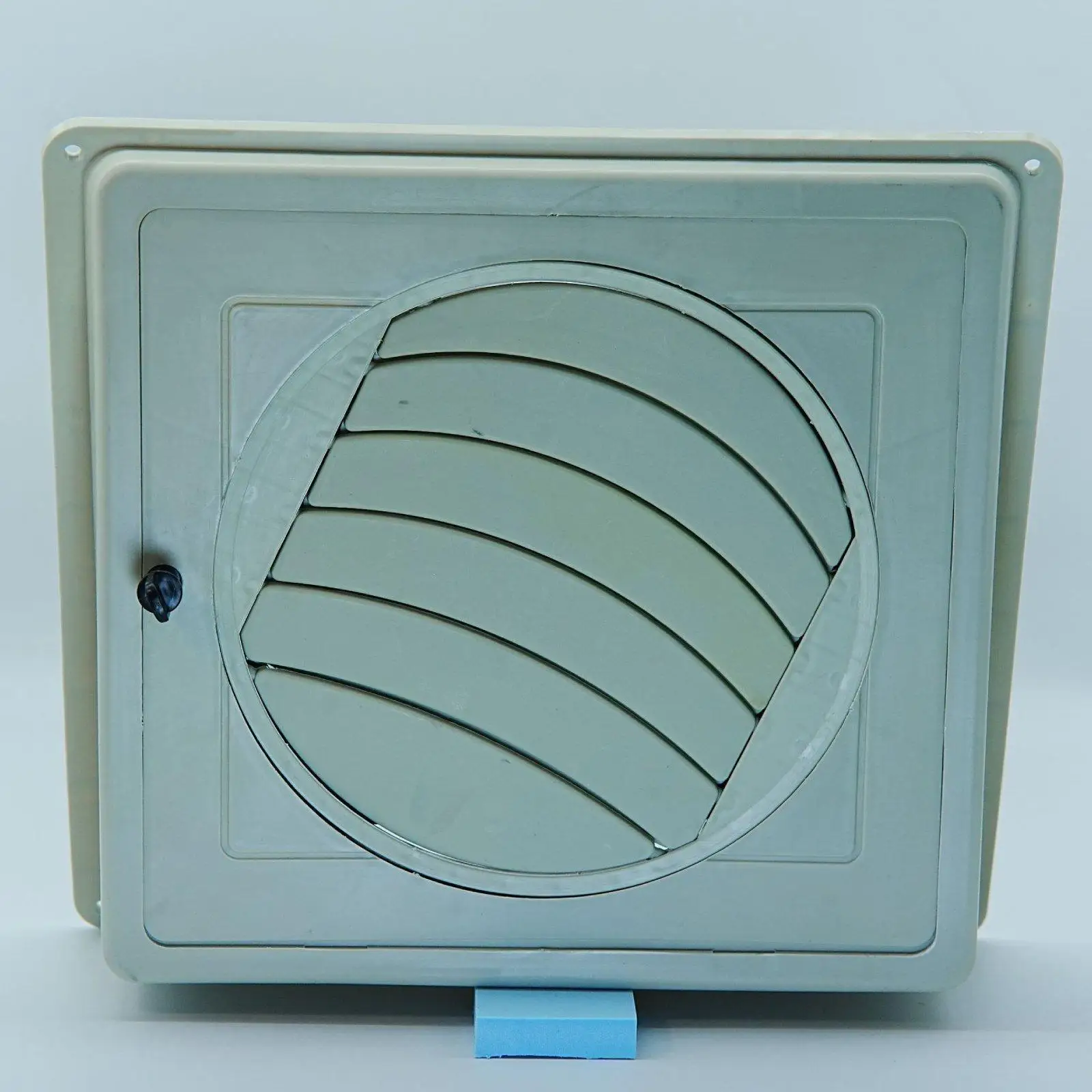 Air Vent Grille PP Gray Adjustable Cover Versatile Outlet Register Deflector for Industrial Cooling Fans and Workshops