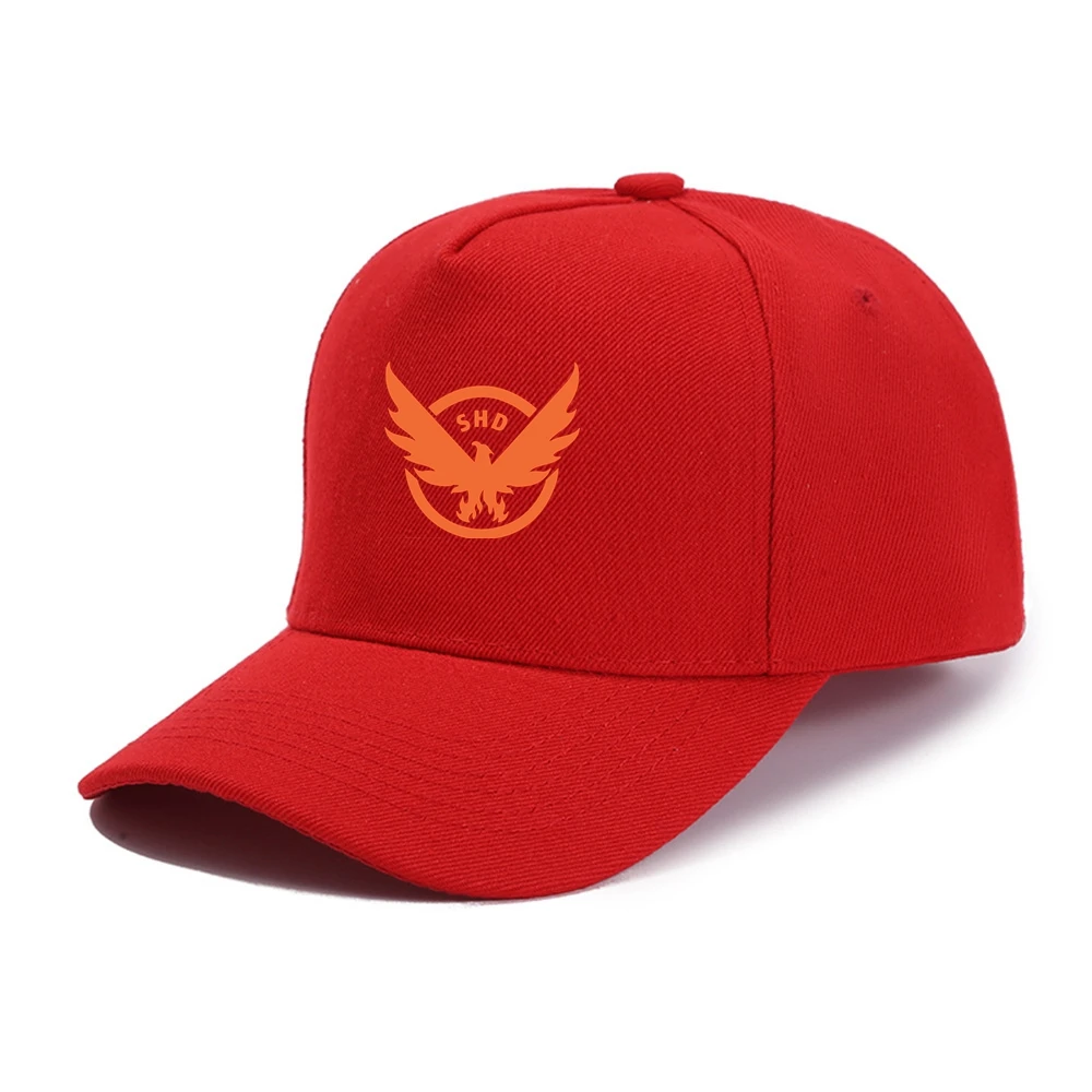 Tom Clancy\'s The Division SHD Baseball Cap The Strategic Homeland Logo Xbox Hip Hop Hats Caps Travel Outdoor Sun Hats