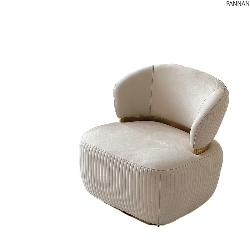 

Light luxury modern sofa chair designer single chair sofa