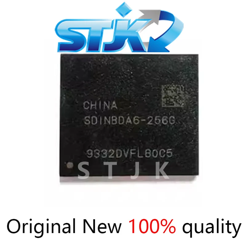 

SDINBDA6-256G Version 5.1 256GB EMMC 153FBGA Hard disk Memory chip