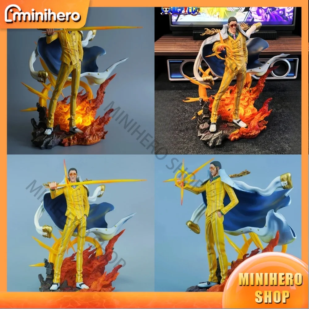 

В наличии: Аниме-статуэтка One Piece Борсалино из ПВХ, 27,5 см (10,83 дюйма), модель персонажа, настольное украшение, коллекционная игрушка