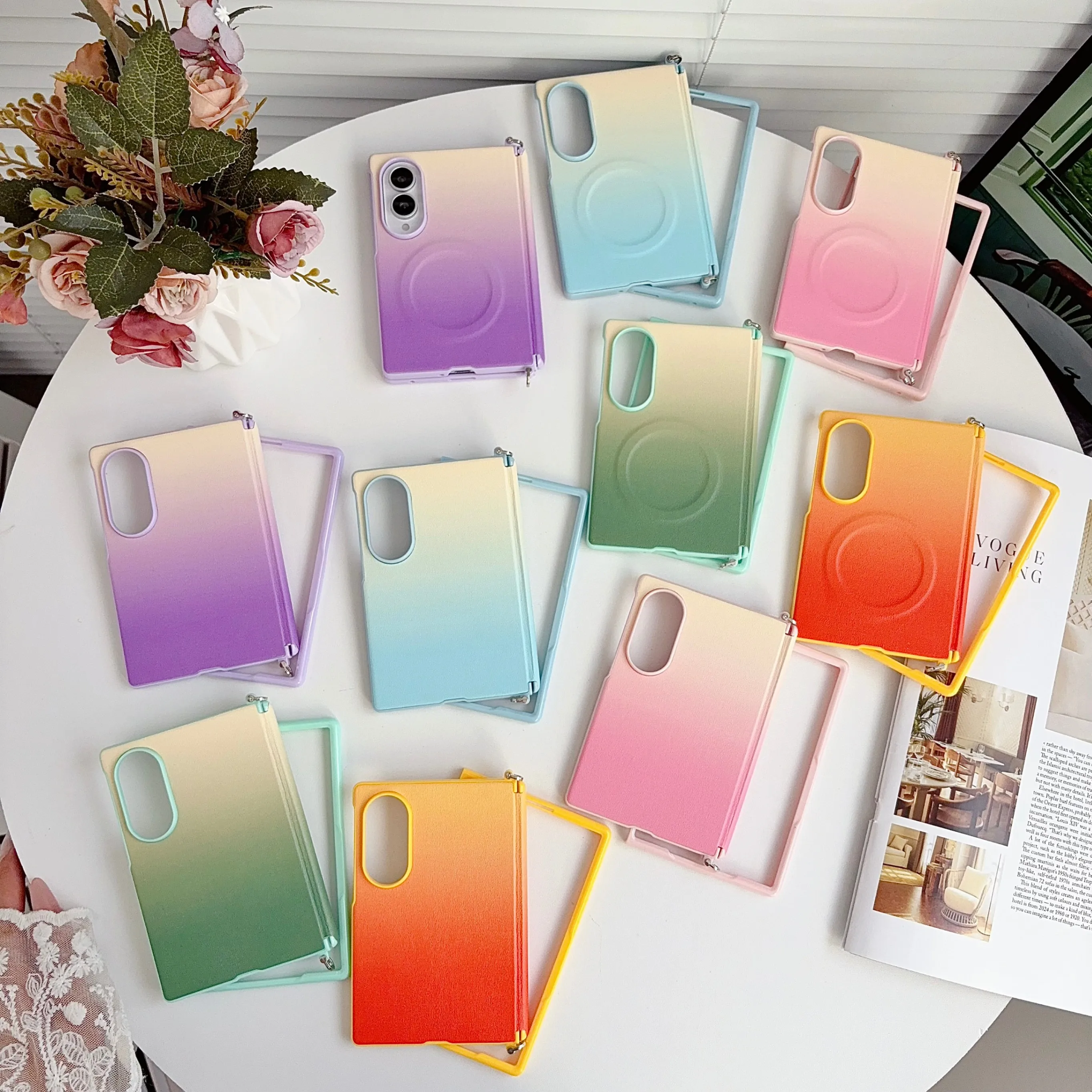 Casing Ponsel Magnetik Kulit P - Z Phone Accessories ulasan dan harga