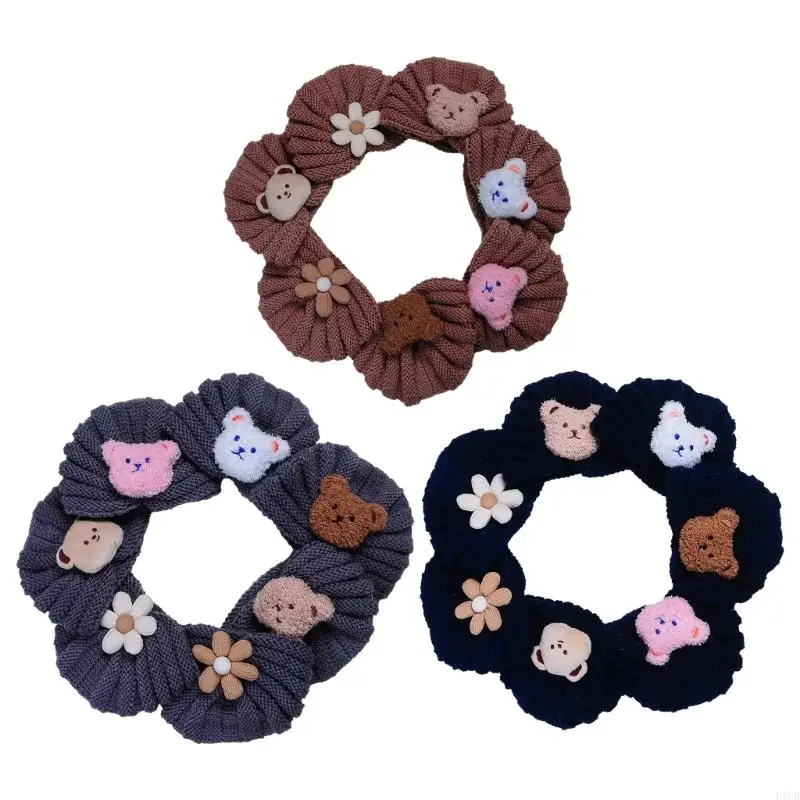 F1CB Breathable Hat Crochet Hat for Boy Girl Newborn Knitted Soft Baby Hat