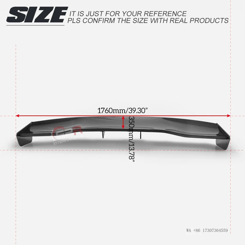 Hot for Toyota 86 modification parts, BRZ carbon fiber GT rear , Vortex drift wide-body spoiler installation