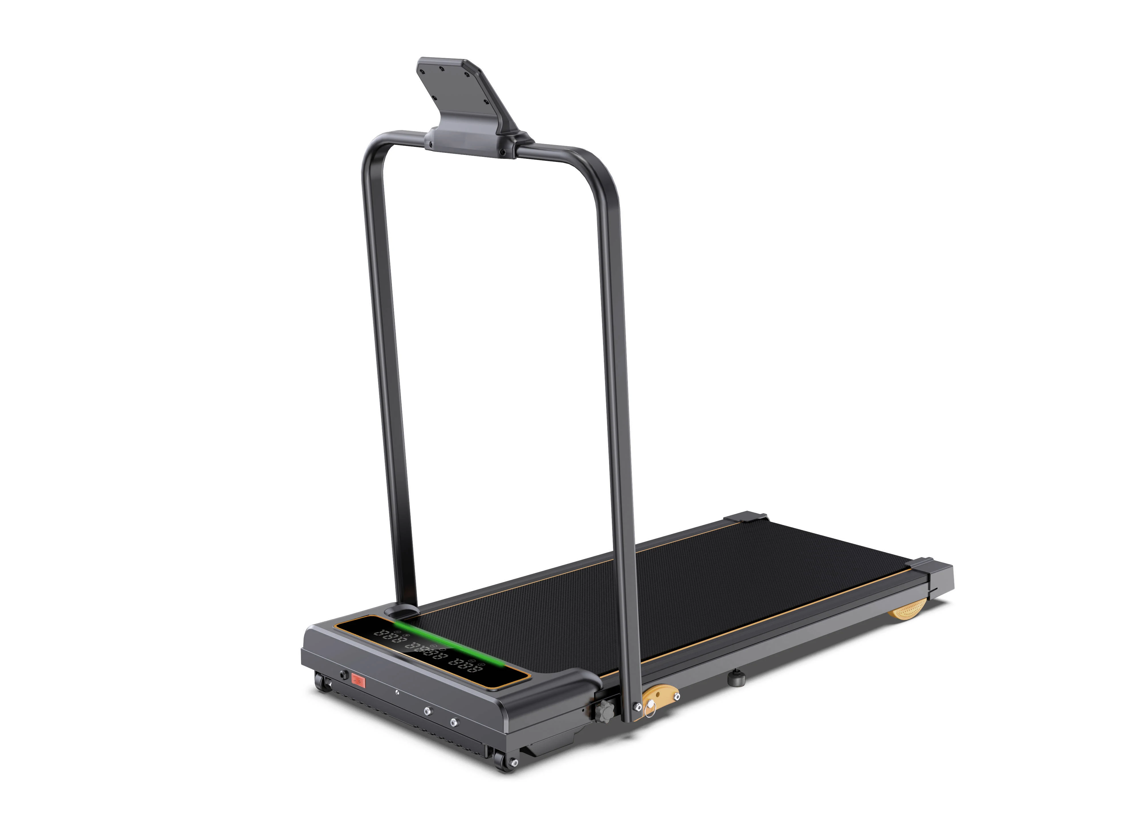 جهاز سير كهربائي مدمج قابل للطي من المصنع، شاشة LED للمنزل والمكتب والمشي والجري وممارسة التمارين المحمولة