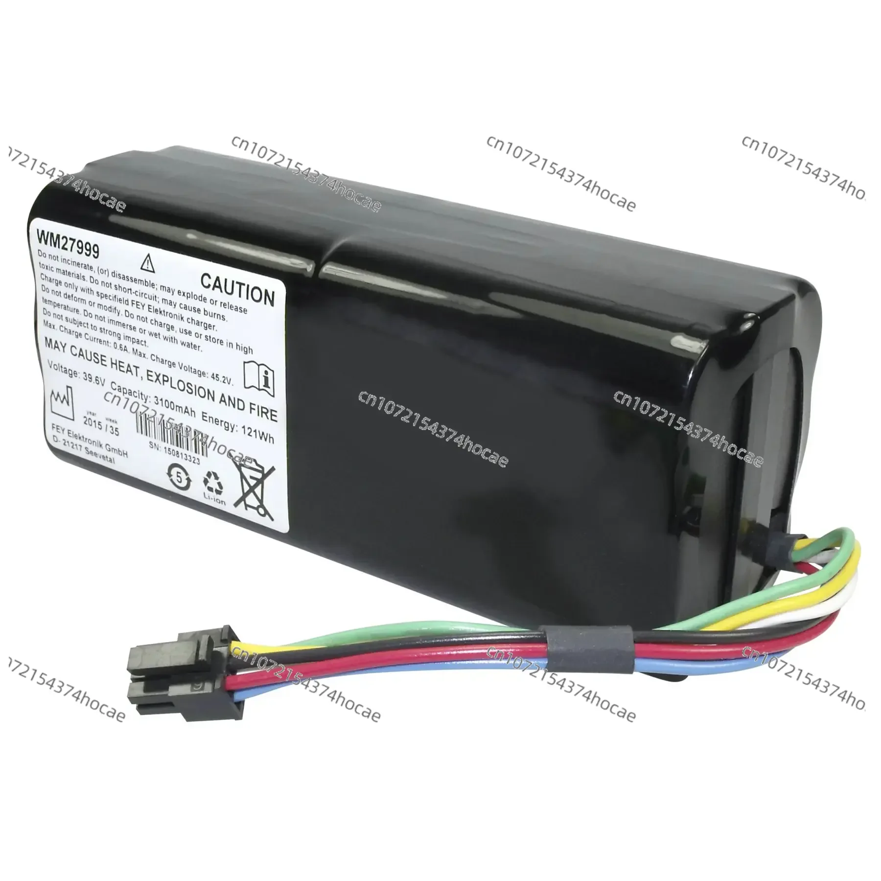 39.6V 3100mAh  Replacement battery for Fabricante WEINMANN VENTI logic LS WM27999 WM15876 WM27929 li-ion Battery