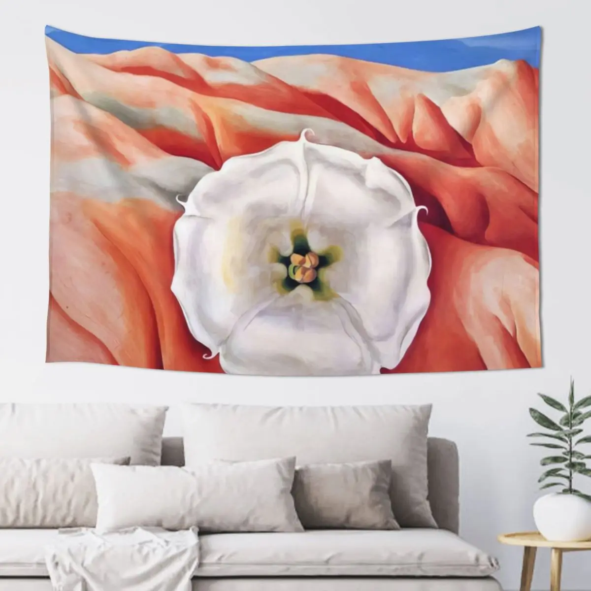 

Georgia O'Keeffe Tapestry Things To Decorate The Room Outdoor Decor Bedroom Decorations Tapestry
