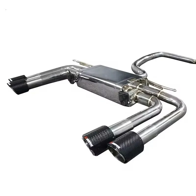 Stainless Steel Exhaust System for A3/A4/A5 1.4T Hatchback-1.5mm Thickness Mirror Polished Finish China Made