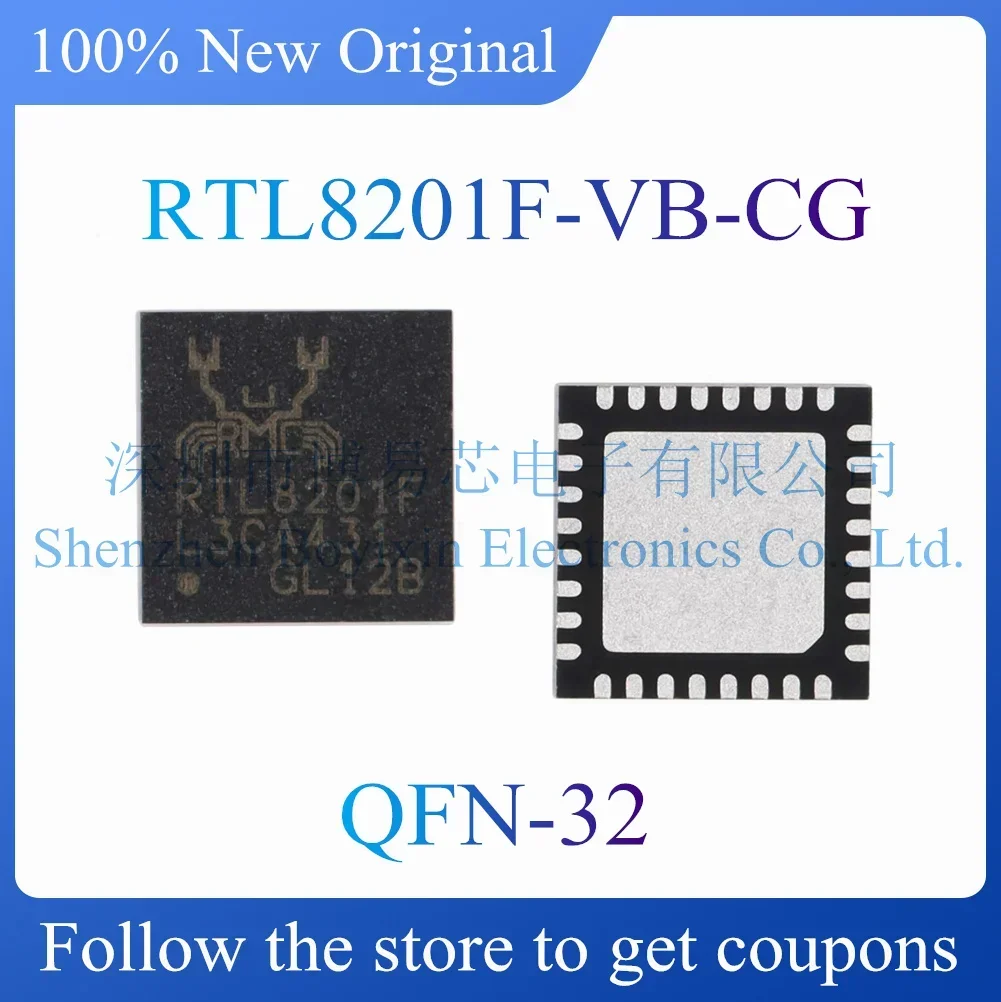 

NEW RTL8201F-VB-CG.Original Product.Package QFN32