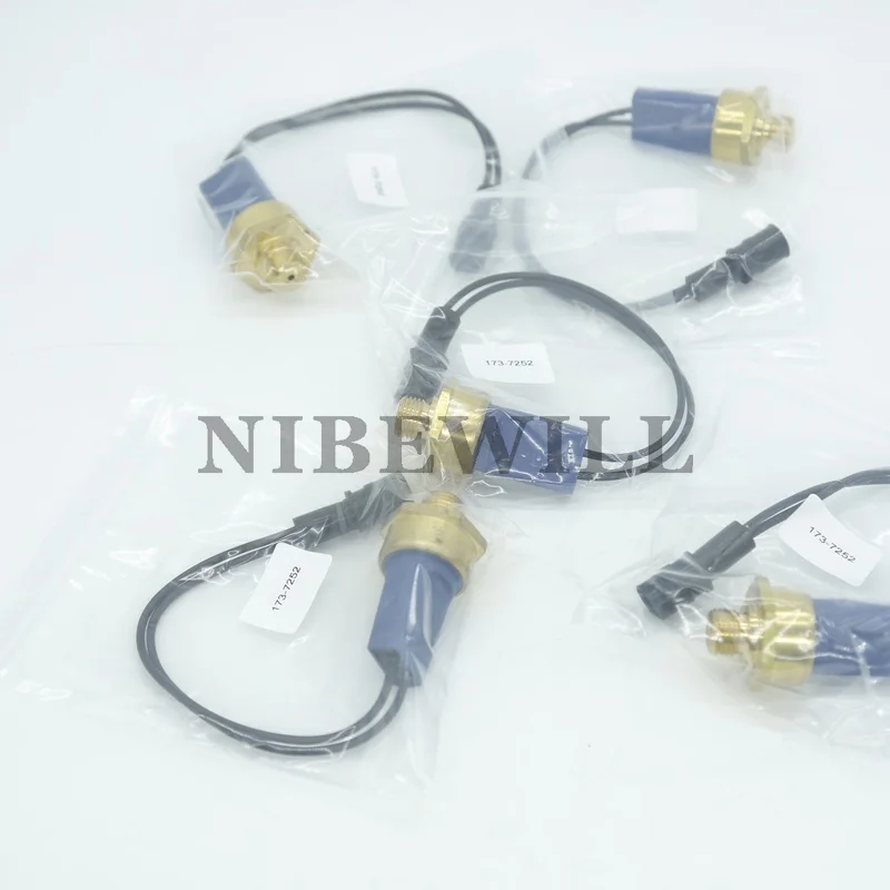 Machinery Parts Oil Pressure Sensor 173-7252 for Caterpillar 120H 140H 160H Excavator