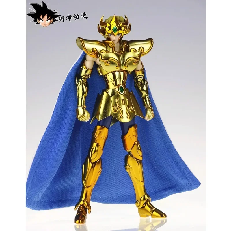 En Stock KUN MST Leo Aioria EXM aleación 24k Color Saint Seiya mítico EX muñeca de acción juguete colección regalo