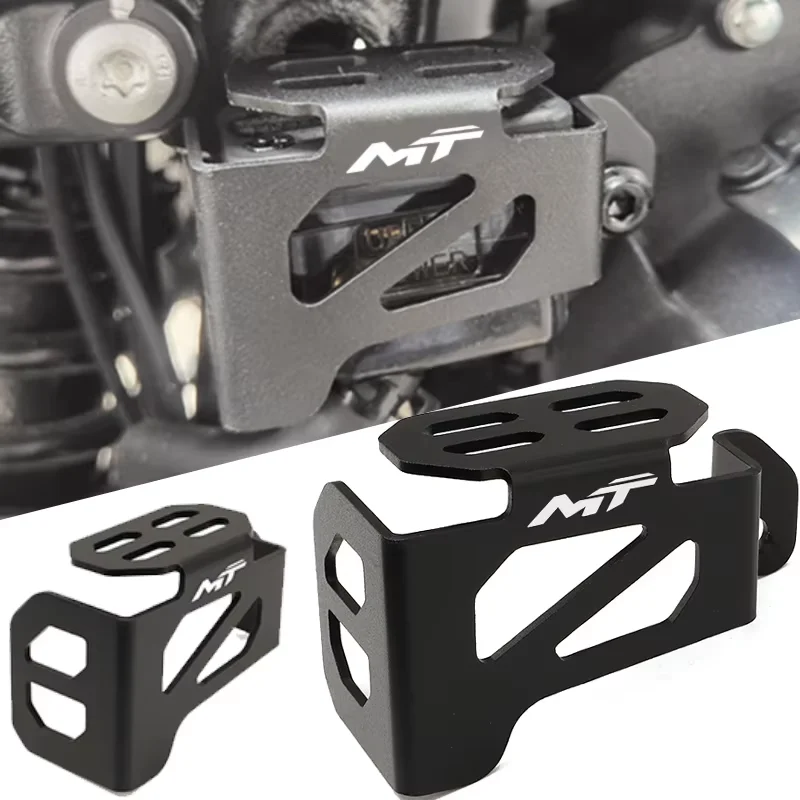 For CFMOTO 450MT MT450 CLC450 450CLC MT 450 CF MOTO Accessories Motorcycle CNC Rear Brake Fluid Reservoir Cover Guard Protection