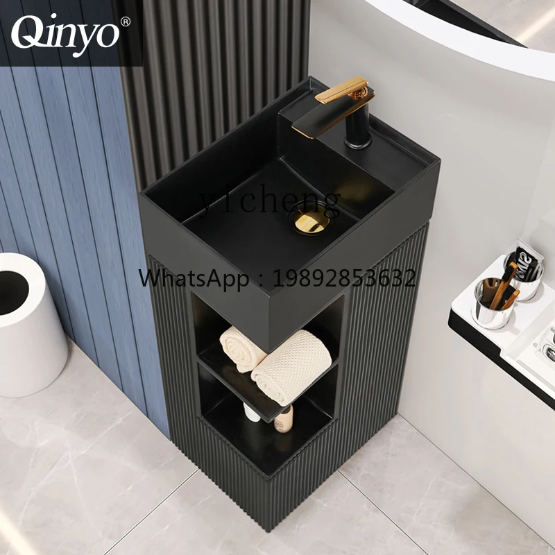 column type washbasin art washbasin integrated basin balcony toilet vertical washbasin