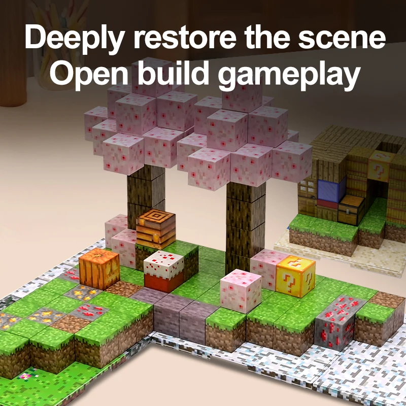 مجموعة مكعبات بناء البلاط المغناطيسي مع لوحات أساسية، ألعاب ألغاز تعليمية للأطفال، ألعاب جذعية بأشكال مختلفة للأولاد والبنات