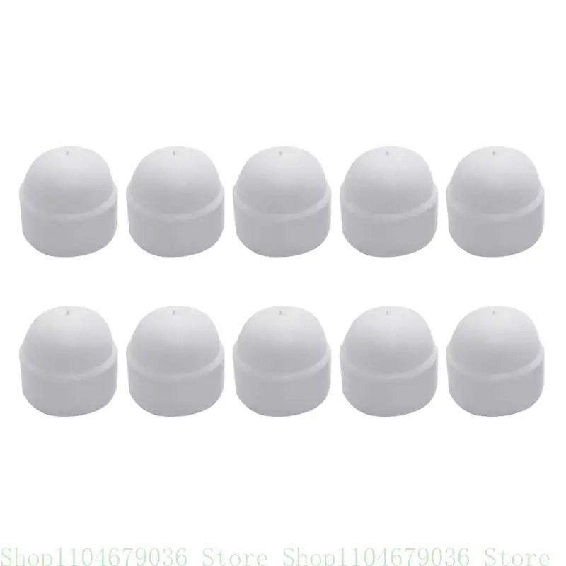 10pcs Nylon Dome Bolt Shield Safety Cover Caps Suitable For Hexagonal Fasteners Professional Finish Dust