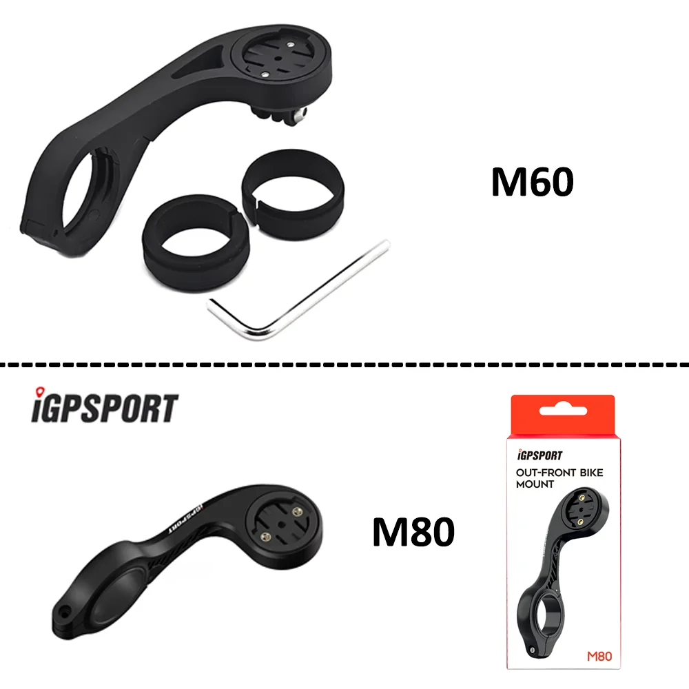 IGPSPORT M80 Original Lenker Erweiterte Halterung Fahrrad Scheinwerfer Halterung Bar Radfahren Computer Für Garmin Edge IGS630 Bsc300 BSC200 – Detail 1