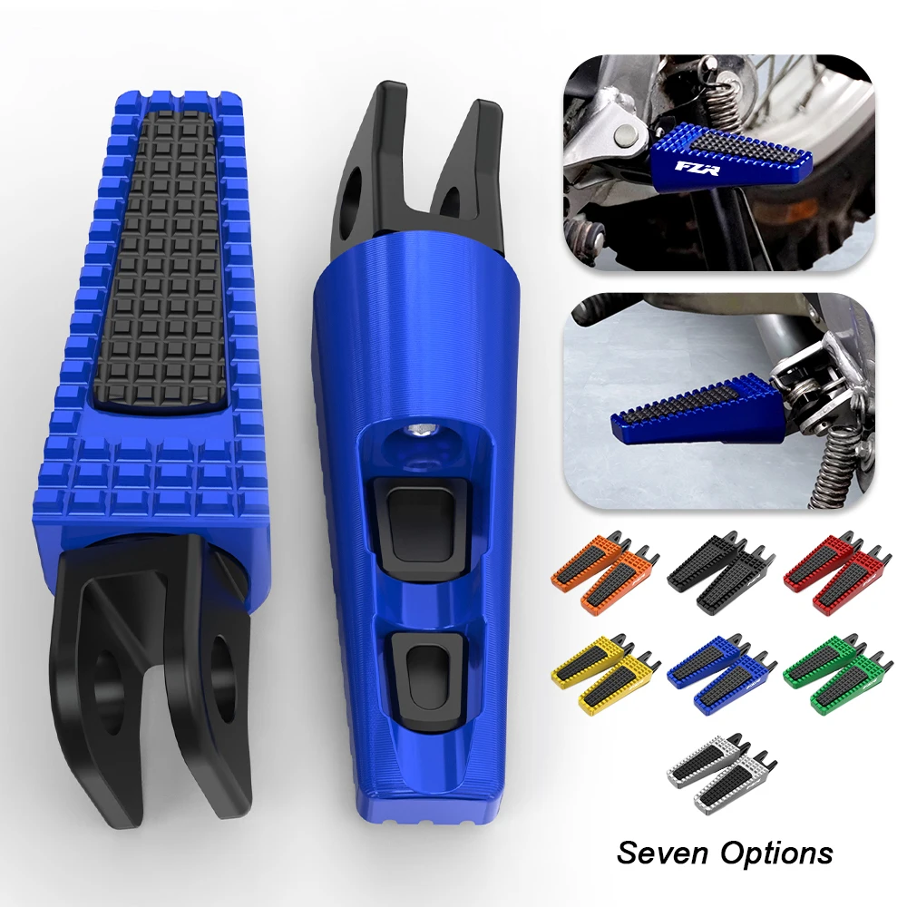 

Motorcycle Rear Footrests For Yamaha FZS 1000/FZ1 FZ700 FZS 600 FZ8/Fazer FZR400 FZR600 FZR1000 FZR750R Footpegs Rear Pedals