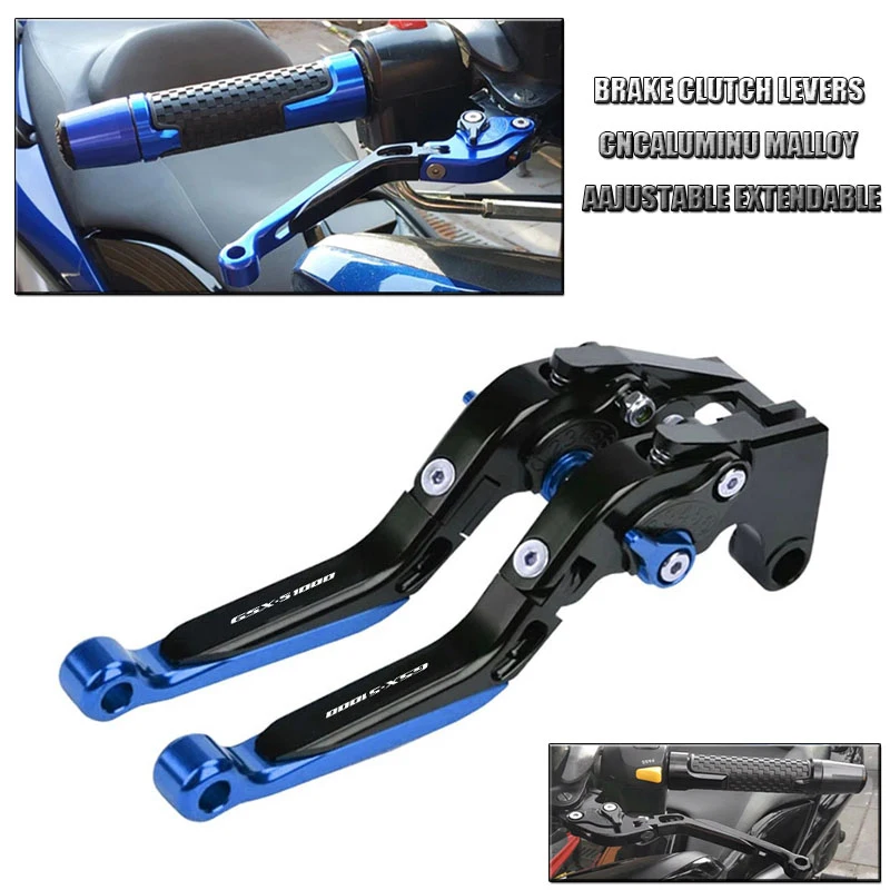 For SUZUKI GSX-S1000 GSX S1000 GSX-S 1000 2015-2021 Clutch Lever Brake Lever Foldable Adjustable Handle Levers