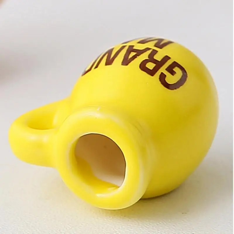 QX2E Ceramic Refrigerator Magnets Mini Vase Magnets for Fridge With Artificial Flower Mother Gift for Mom From Daughter Son