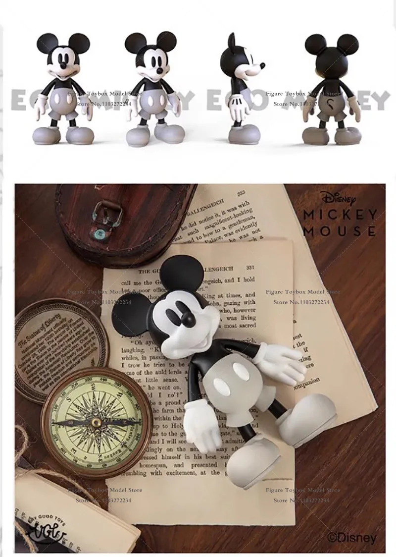 VGT Original 200% EGO Disney Mickey Mouse Black White Pink Colorful Action Figure Dolls Childhood Memory Collectible Model Toys