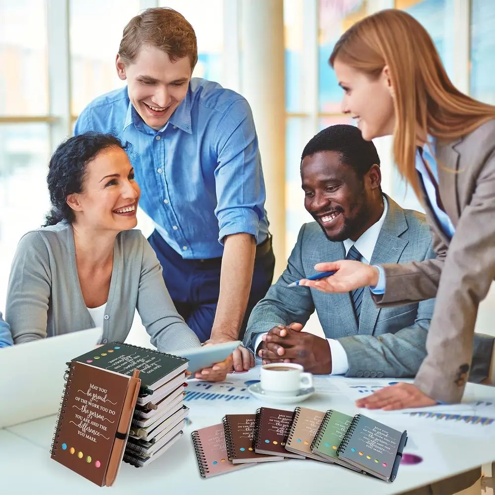 Bulk Christmas Gifts: Inspirational Notebooks & Motivational Pens for Staff, Teachers & Nurses