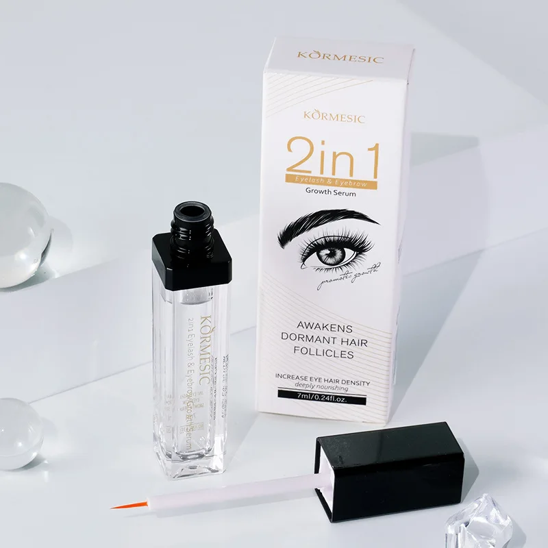 Schnelle Wachstumsbehandlung Wimpernserum Verlängerung der Wimpern Leistungsstarkes Make-up Dickere Wimpern Natürliches Curling Lifting-Pflegeprodukt NEU