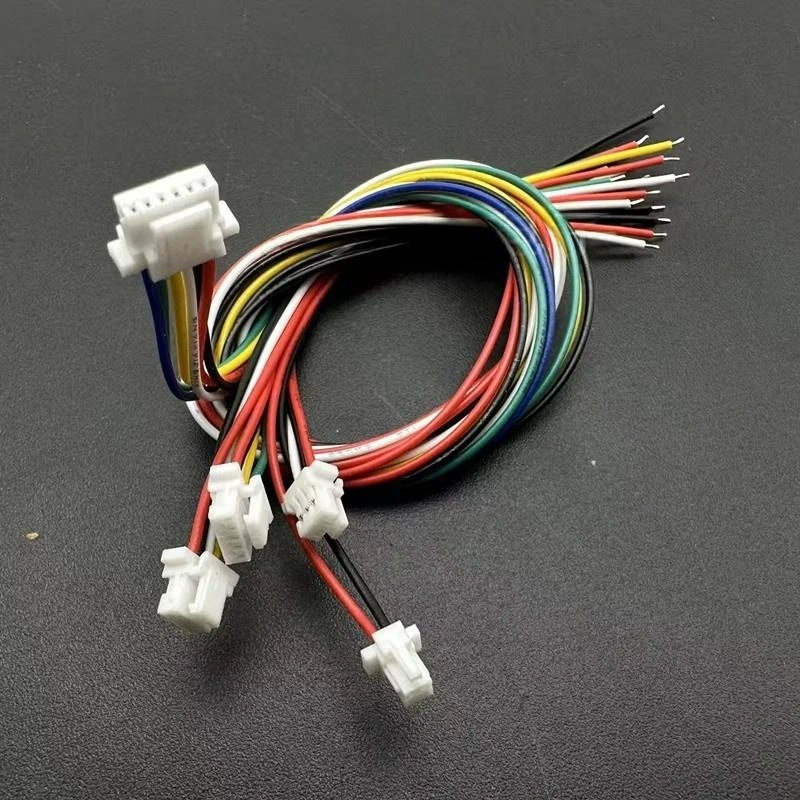 10PCS SHB1.0MM locking terminal wire 1.0mm pitch electronic wire 2P3P4P5P6P locking connector harness