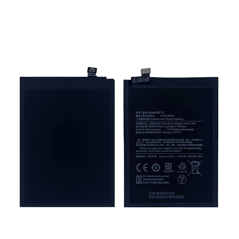 New BP42 4.45V 4150mAh For Xiaomi Mi 11/ Mi 11 Lite Mobile Phone Battery High Quality