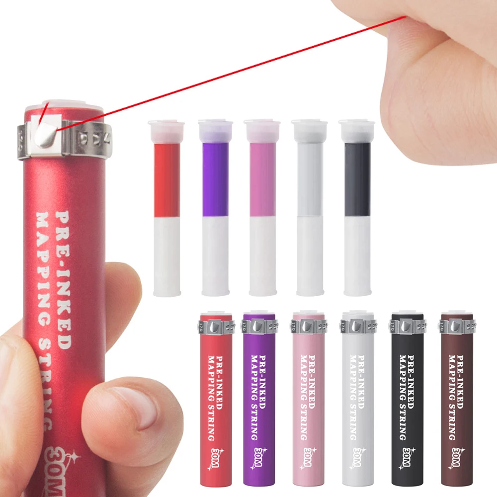 30meter Ink Positioning Line Microblading Mapping String Pre-Ink Eyebrow Marker Thread Tattoo Positioning Dyeing Measuring Ruler