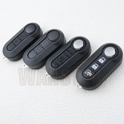 Original Car Key Shell Housing for FIAT 500 Panda Punto Bravo Ducato Stilo Remote Auto Key Case Fob SIP22 Blade Flip Folding