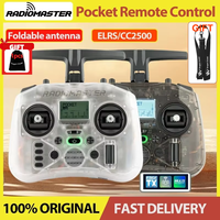 In Stock Radiomaster Pocket Hall ELRS/CC2500 Transmitter Remote Small Portable Collapsible Antenna Detachable Rocker M2