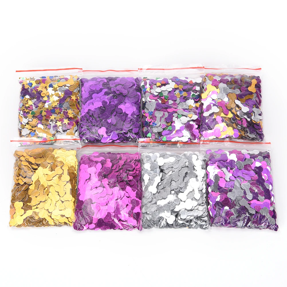 【1 Packung mehrfarbiges Konfetti für Hochzeiten, Junggesellenabschiede, Hen-Night-Partys, Partydekoration】
