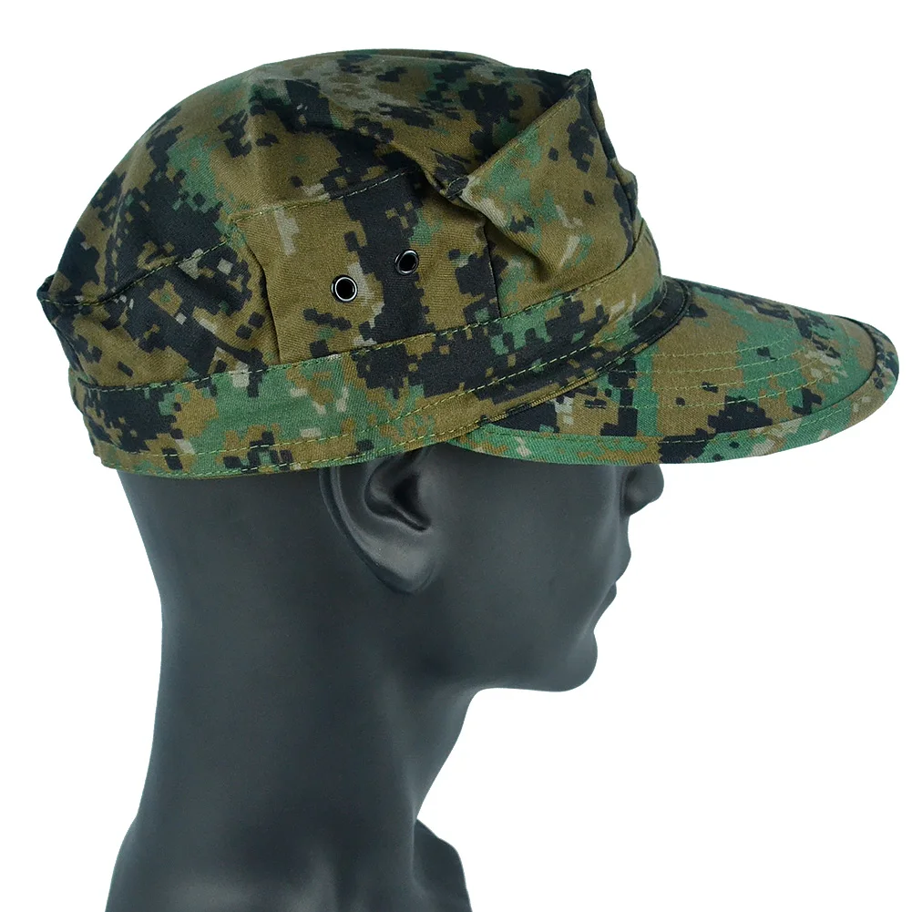 Mege Tactical Military Octagonal Hat Camouflage Multicam Outdoor Hiking US Army Cap Airsoft Paintball Game Field Baseball Cap