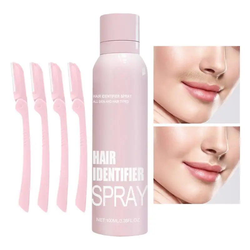 hair identifier spray for face shaving Hair Growth Inhibitor Painless Facial Removal Cream Stop Hair Beard Face Legs Armpit Hair