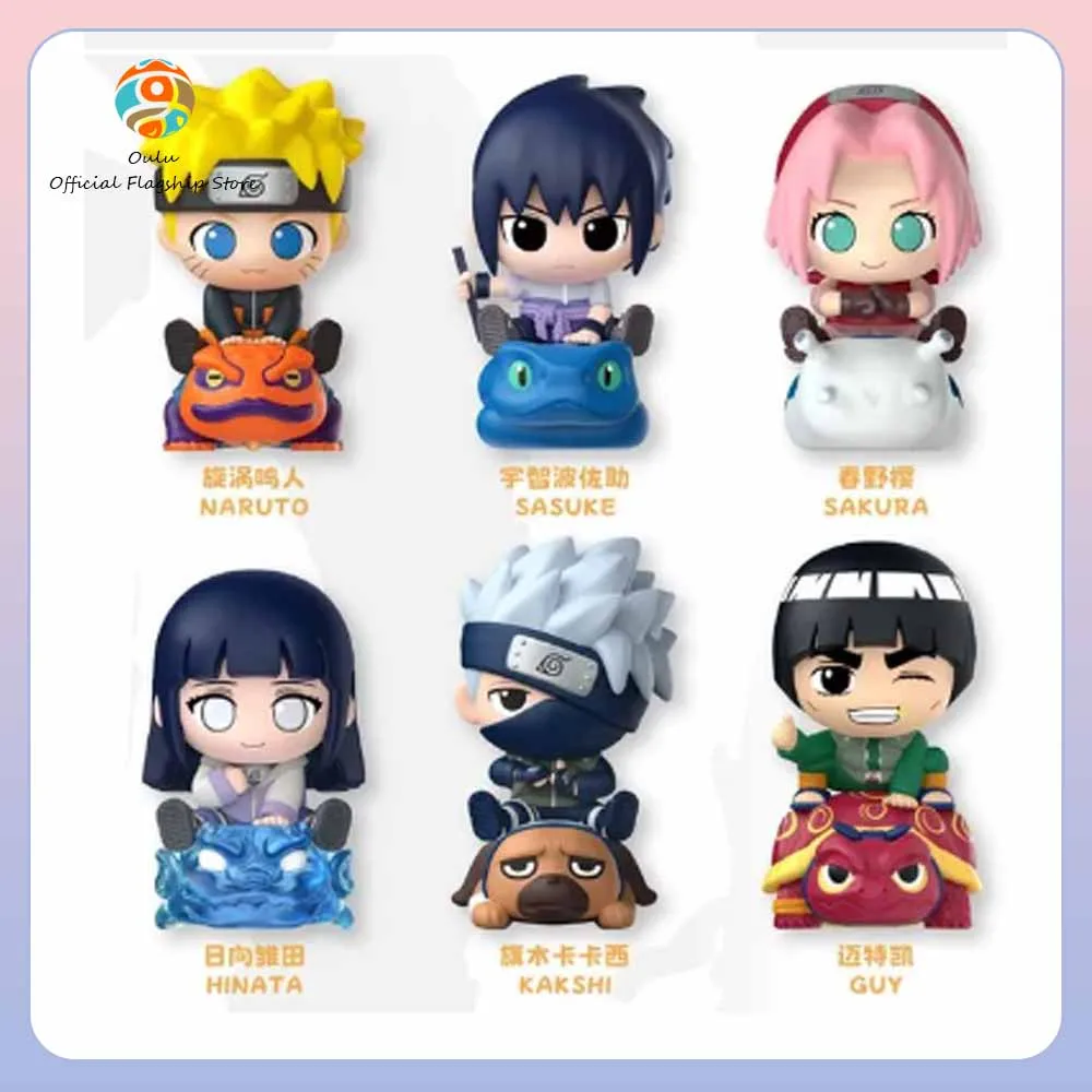 Nueva Caja Misteriosa Original de Naruto Shippuden, Serie de Compañeros Bestiales, Figuras de Anime de Naruto Shippuden, Adorno, Regalo, Juguete