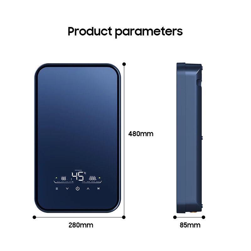 全住宅スマートマルチポイント16-24kWタンクレス瞬間電気給湯器温水ヒーターボイラー暖房システム