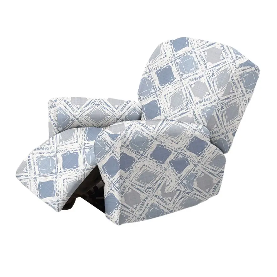 

Чехлы для кресел-реклайнеров, 4 шт., эластичные, для кресел Lazy Boy, с карманом, с цветочным узором, мягкие чехлы для диванов-реклайнеров