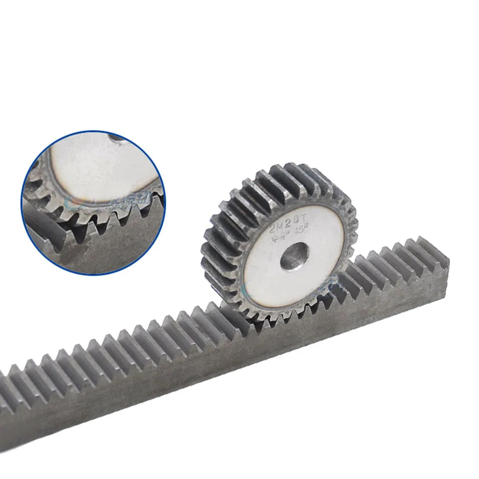 Imagem -05 - Round Bore e Keyway Bore Engrenagens Personalizadas 25 Dentes Spur Gear 45 Steel 1.5 2.5 Mod