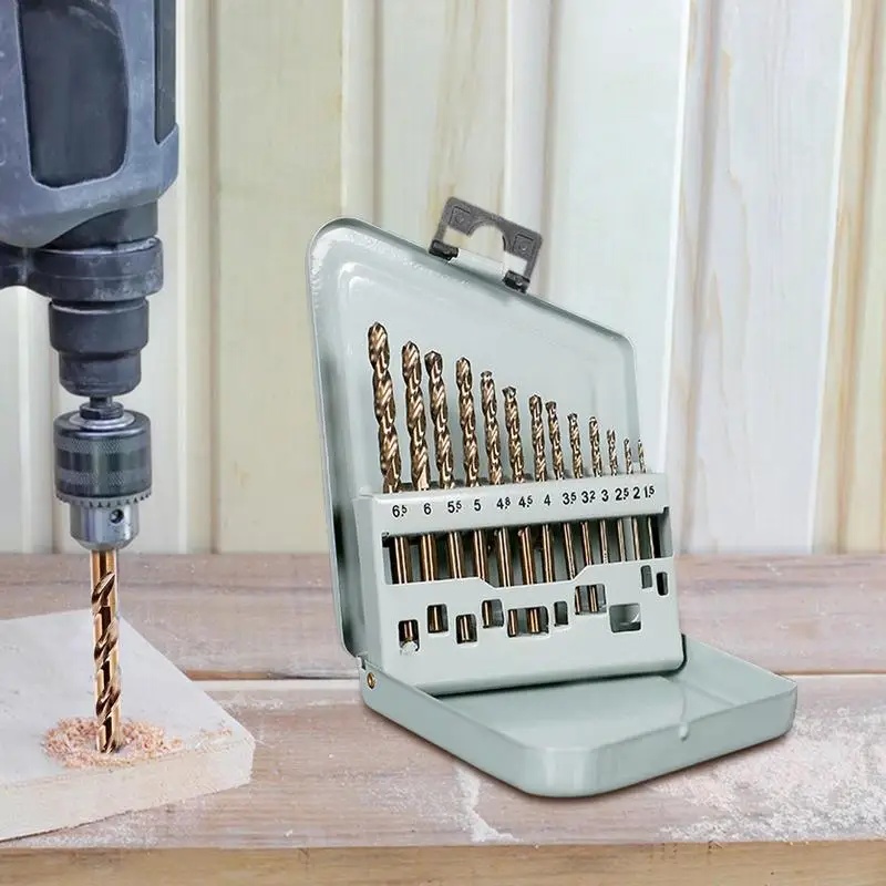 

Drill Bit Set High Speed Steel Concrete Drill Bit Set Power Tool Parts Accessories For Construction Drywall Tile Automotive