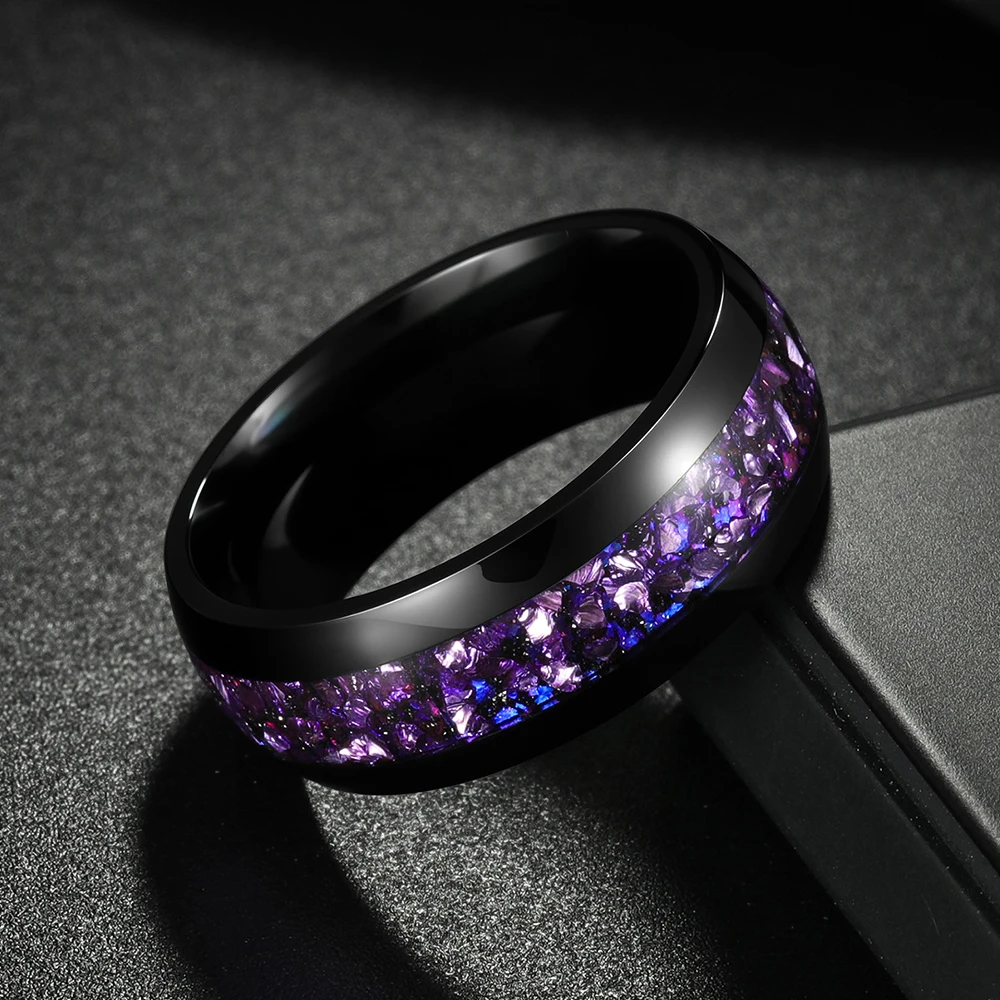

Wholesale Men's 316L Stainless Steel Fashion Original Jewelry Crystal Ring For Women RJ300