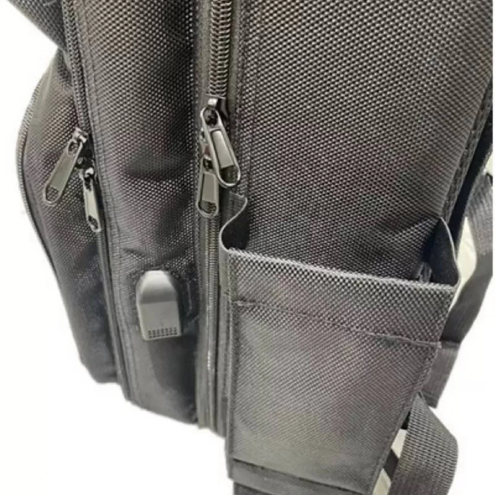 Barber and Cosmetics Backpack with Sliding Organizer Trays Padded Mobile Workstation Backpack Portable Spacious