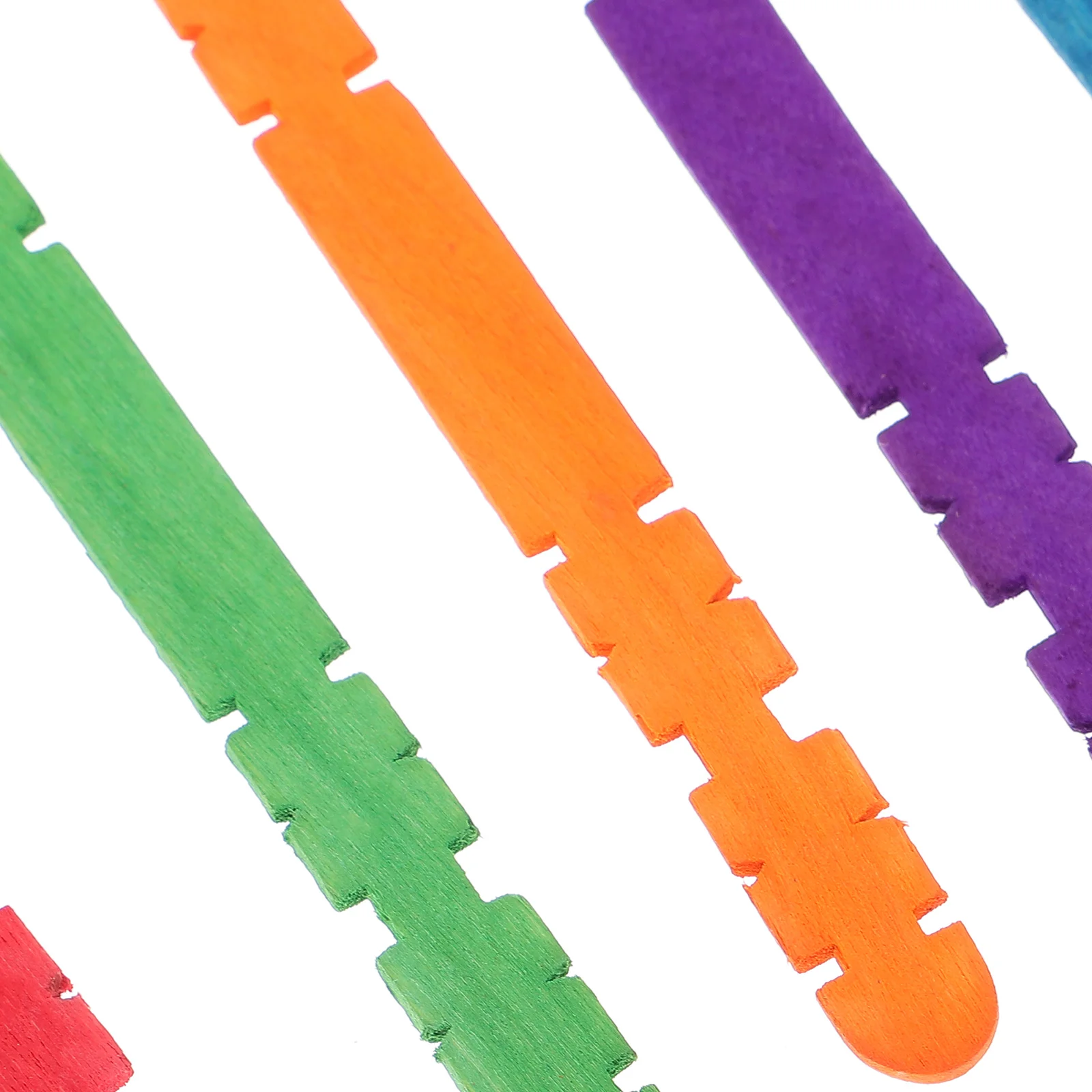 

200pcs Wood 4 5 Inch Colorful Craft DIY Popsicle for Ice Thick Popsicles Sticks Cream Making Wooden Colored Sticks