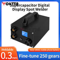 Portable Battery Spot Welders Spot Welder Precision Pulse Capacitor Energy Storage Spot Welding Machine for 18650 Battery