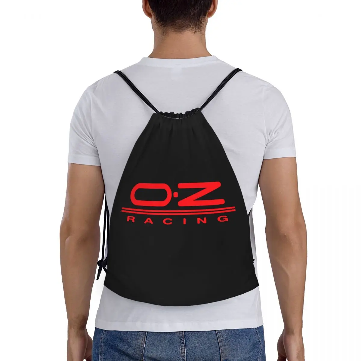 Oz Racing Logo Kordel zug Taschen Fußball Rucksack Gym Sackpack o.z Race String Tasche zum Laufen