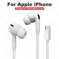 Original Wired Earphones For iPhone 17 16 15 Pro Max In-Ear Earbuds 14 13 12 Headphones For Samsung Xiaomi Headsets Accessories