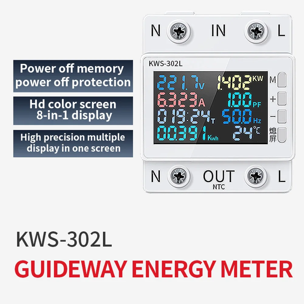 for durable Electricity Meter Anywhere for countdown Function Display Cabinets Easier Operation Factory Assembly Lines