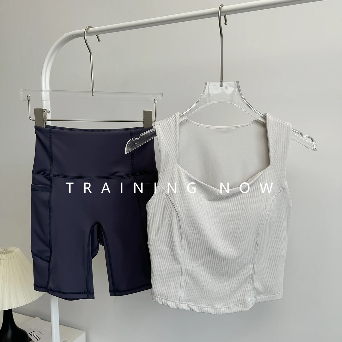 

Yoga suit for women 2025 new summer thin shorts quick-drying vest breathable running training exercise fitness suit