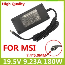 19.5V 9.23A 7.4x5.0mm 180W ADP-180MB K Power Supply AC Adapter for MSI GP73 GL73 GE75 RAIDER 8SE GL63 8RE-616XFR  Laptop Charger