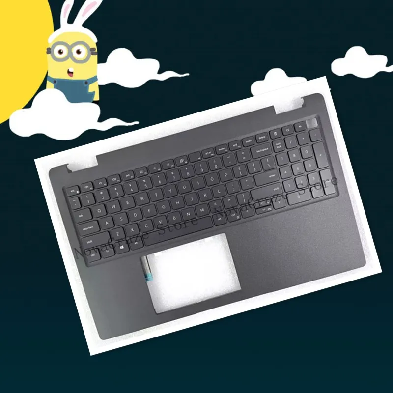 

Новинка для Latitude 3520 E3520, верхняя часть упора для рук, клавиатура с подсветкой в США 0FN5HW