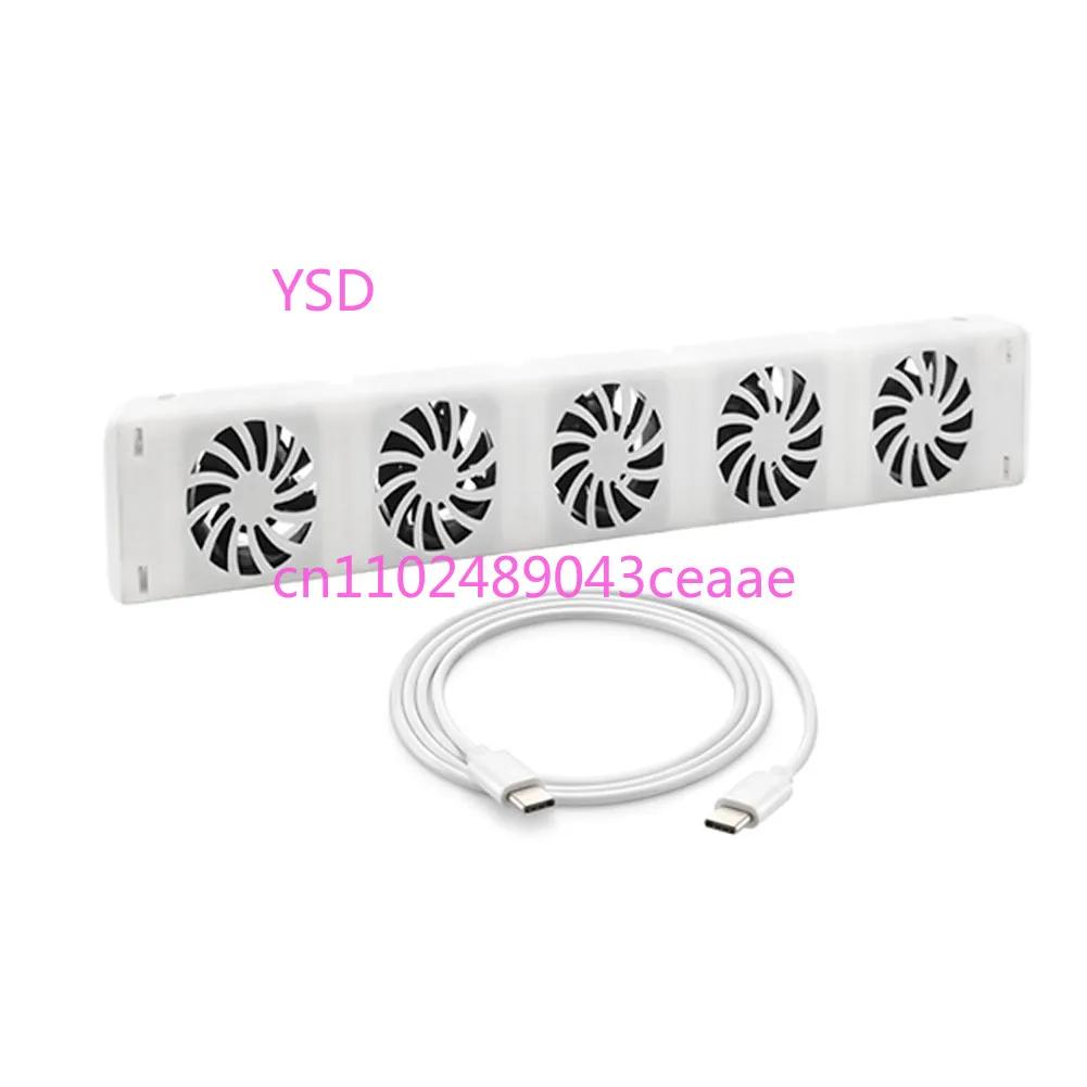 5.0 Radiator Fan Magnetic Intelligent Fireplace Cooling Fan Smart Radiator Booster Extension Set Home Warm Heat Distribution EU